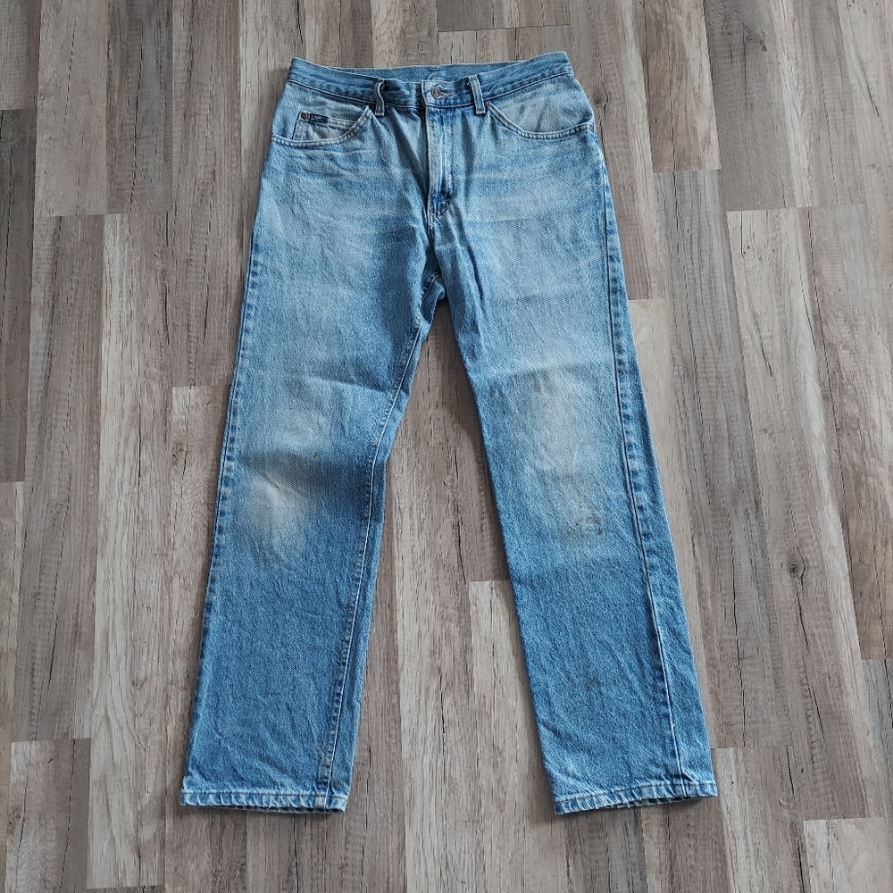 Vintage Worn-In Lee Jeans Waist 32 Size 10 12